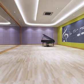 现代舞蹈教室3D模型下载